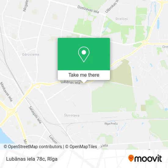 Карта Lubānas iela 78c