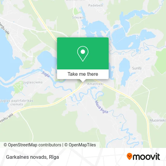 Карта Garkalnes novads