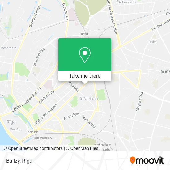 Карта Ballzy