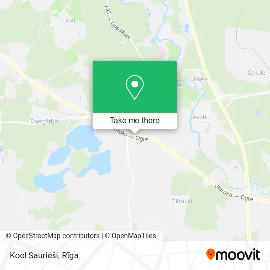 Карта Kool Saurieši