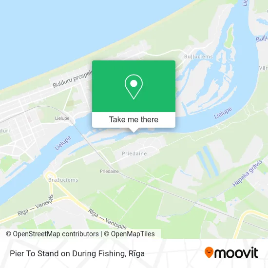 Pier To Stand on During Fishing map