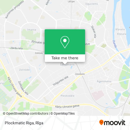 Plockmatic Riga map