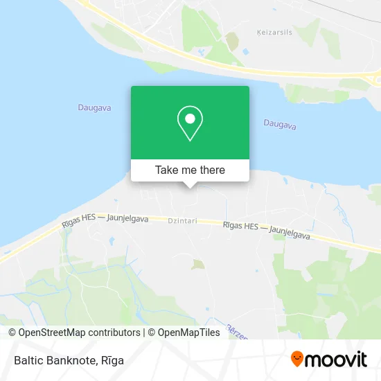 Карта Baltic Banknote
