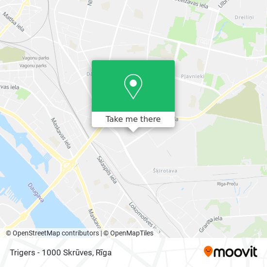 Trigers - 1000 Skrūves map