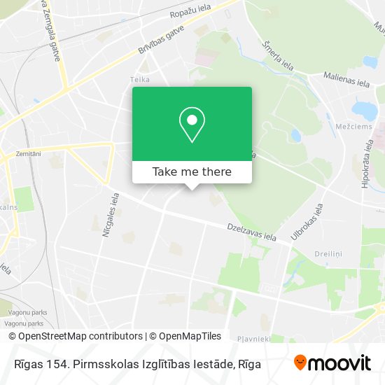 Rīgas 154. Pirmsskolas Izglītības Iestāde map
