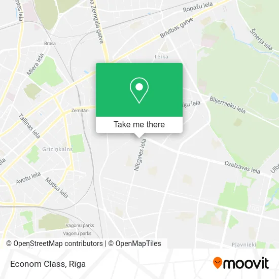 Карта Econom Class