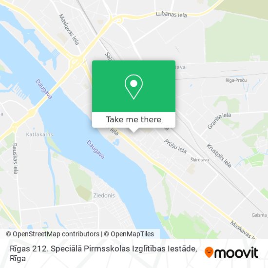 Rīgas 212. Speciālā Pirmsskolas Izglītības Iestāde map