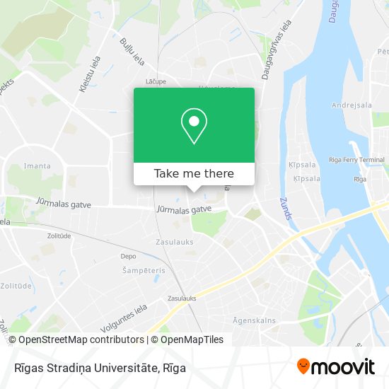 Rīgas Stradiņa Universitāte map