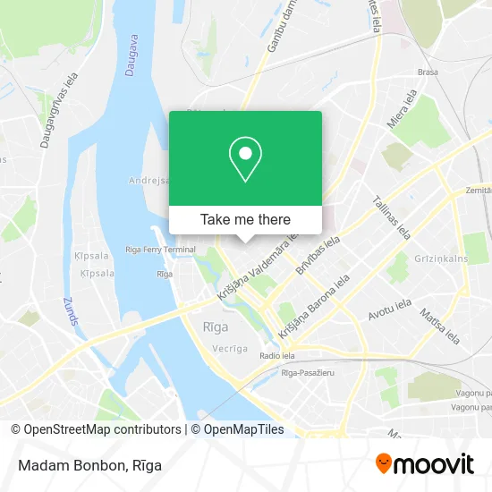 Карта Madam Bonbon