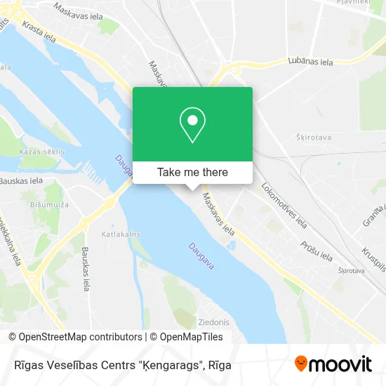 Rīgas Veselības Centrs "Ķengarags" map