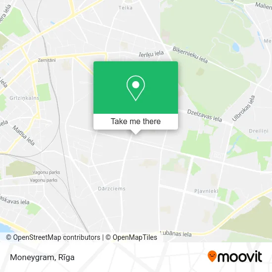 Карта Moneygram