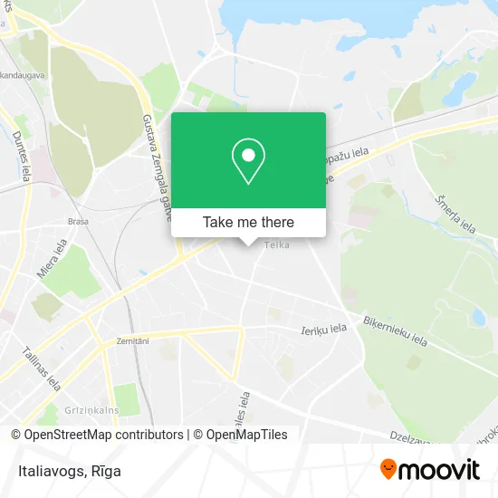 Карта Italiavogs