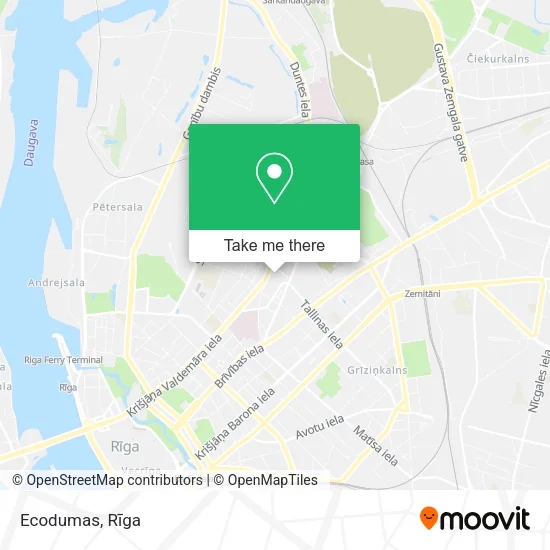 Карта Ecodumas