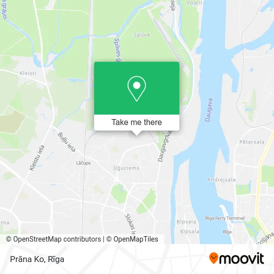 Карта Prāna Ko