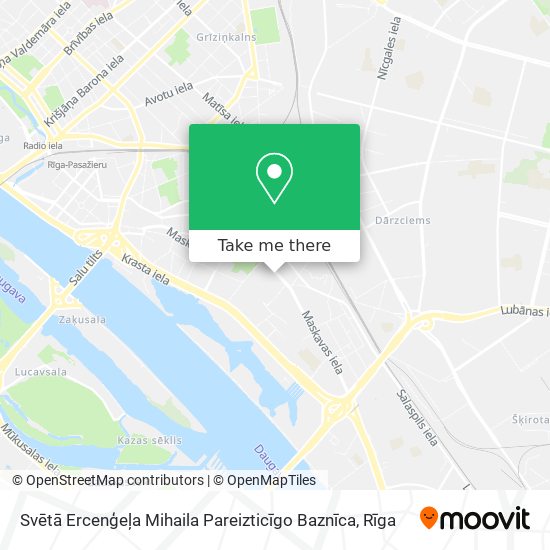 Svētā Ercenģeļa Mihaila Pareizticīgo Baznīca map