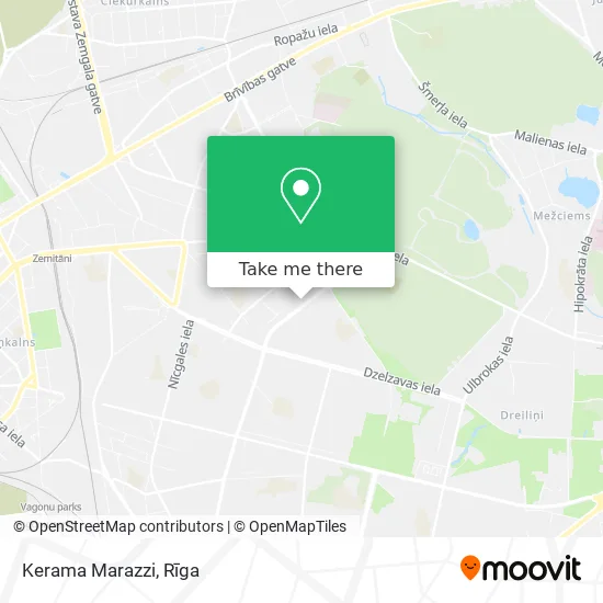 Карта Kerama Marazzi