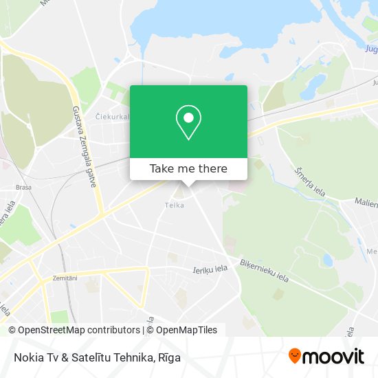Nokia Tv & Satelītu Tehnika map