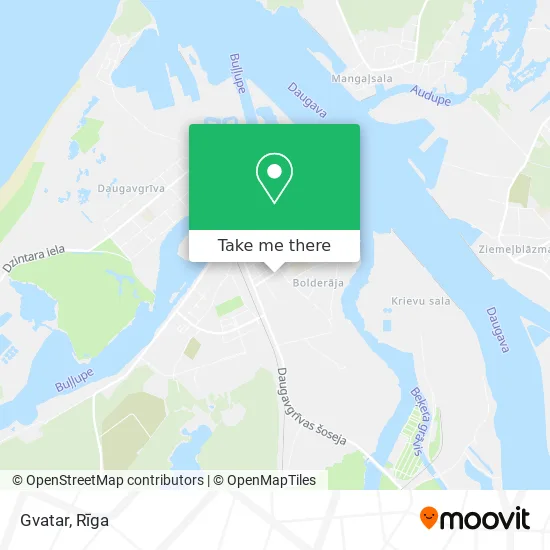 Карта Gvatar