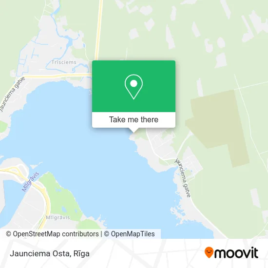 Карта Jaunciema Osta