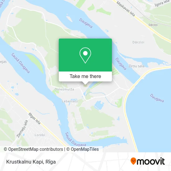 Карта Krustkalnu Kapi
