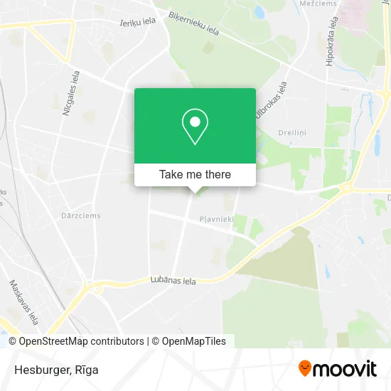 Карта Hesburger