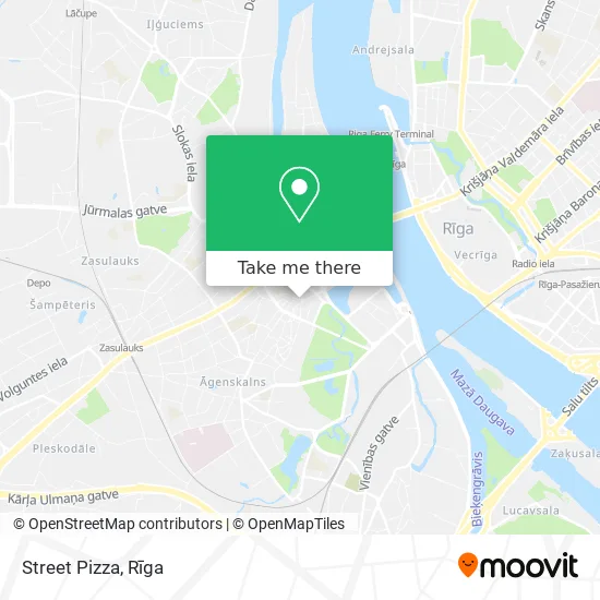Карта Street Pizza