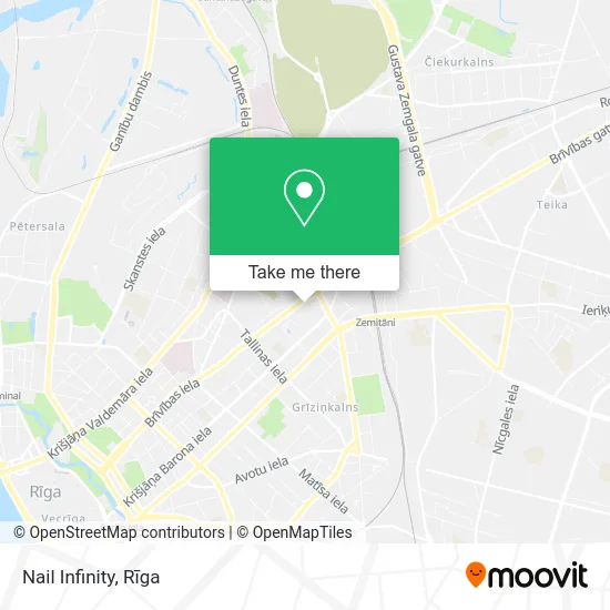 Карта Nail Infinity