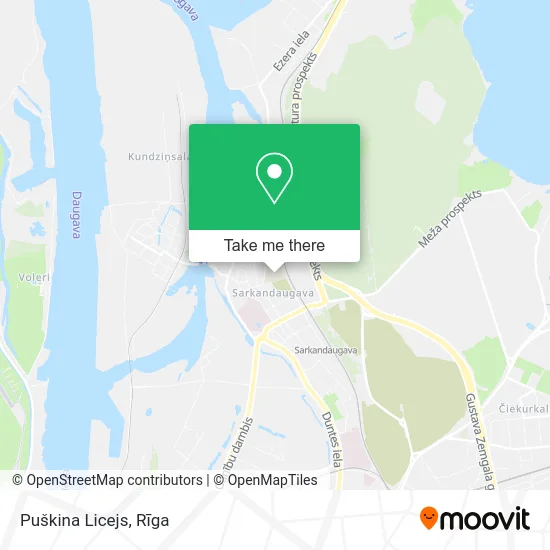 Карта Puškina Licejs