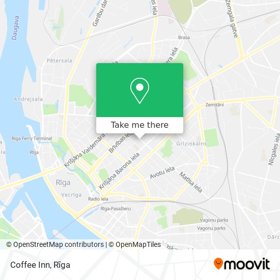 Карта Coffee Inn
