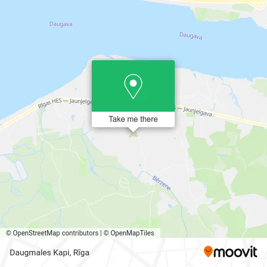 Карта Daugmales Kapi