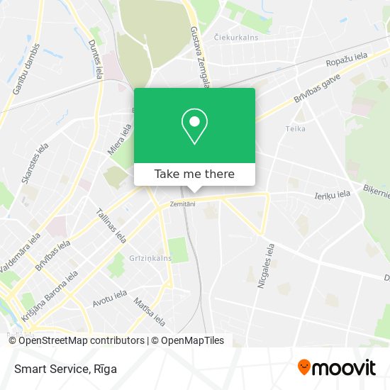 Smart Service map