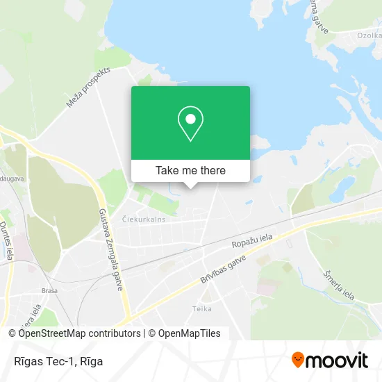 Карта Rīgas Tec-1