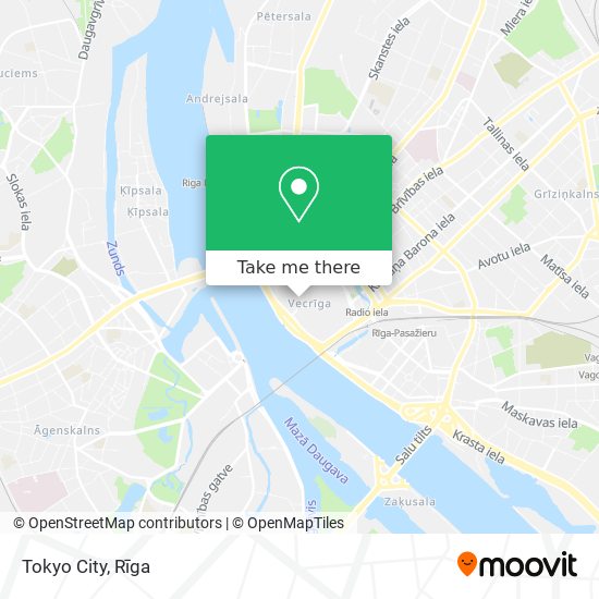 Карта Tokyo City