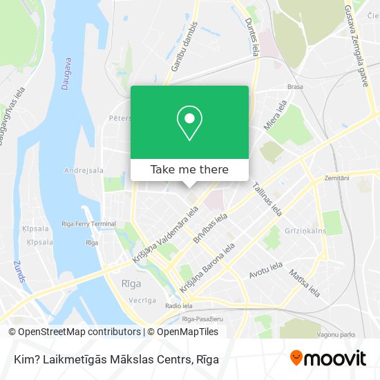 Kim? Laikmetīgās Mākslas Centrs map