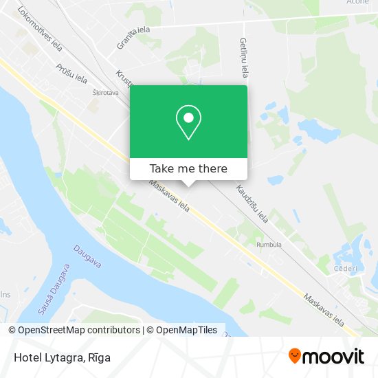 Hotel Lytagra map