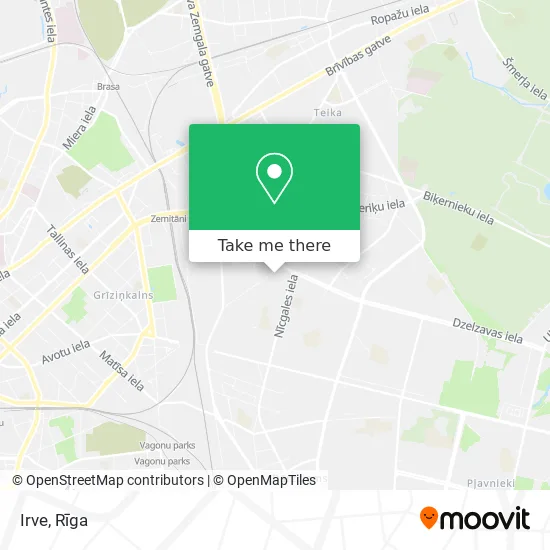 Карта Irve