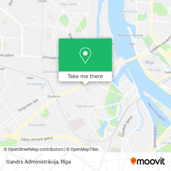 Gandrs Administrācija map