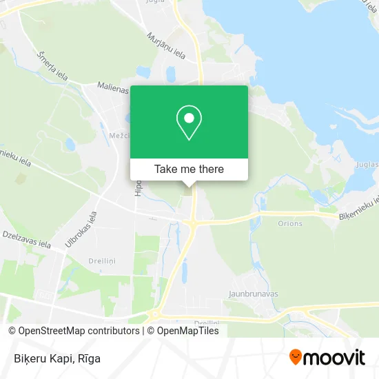 Карта Biķeru Kapi