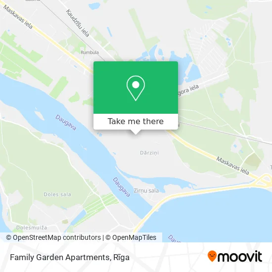 Family Garden Apartments map
