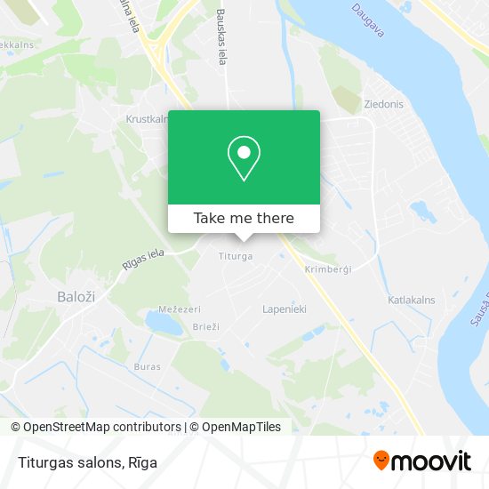Titurgas salons map