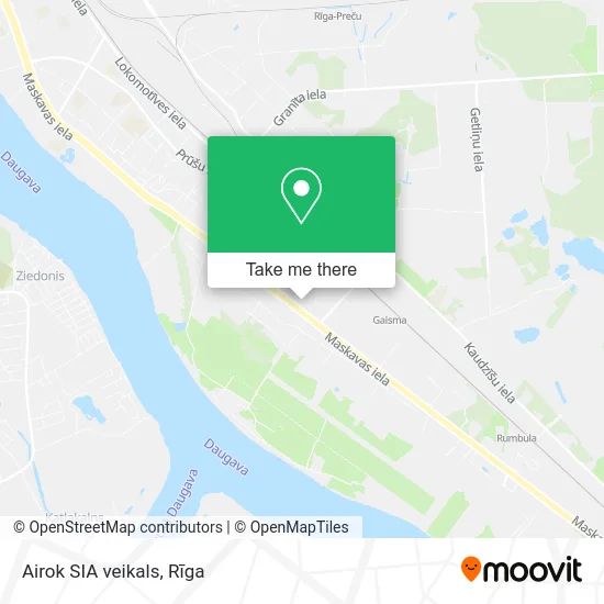 Карта Airok SIA veikals