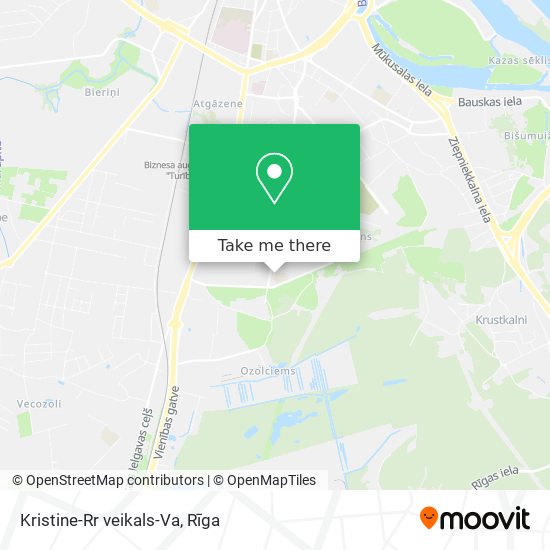 Карта Kristine-Rr veikals-Va
