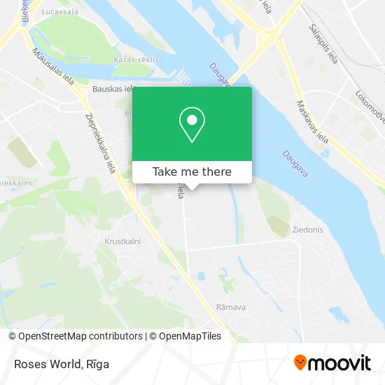 Карта Roses World