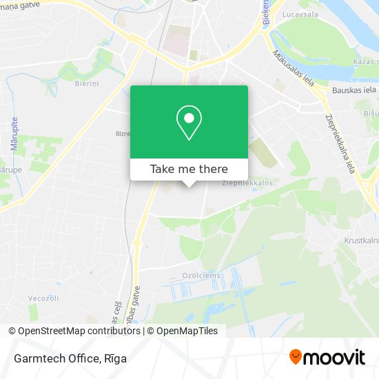Garmtech Office map