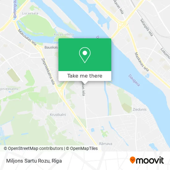 Карта Miljons Sartu Rozu