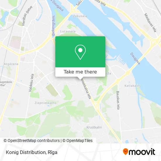 Карта Konig Distribution