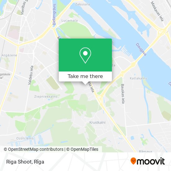 Riga Shoot map