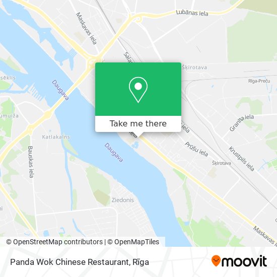 Panda Wok Chinese Restaurant map
