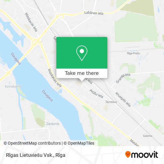 Rīgas Lietuviešu Vsk. map