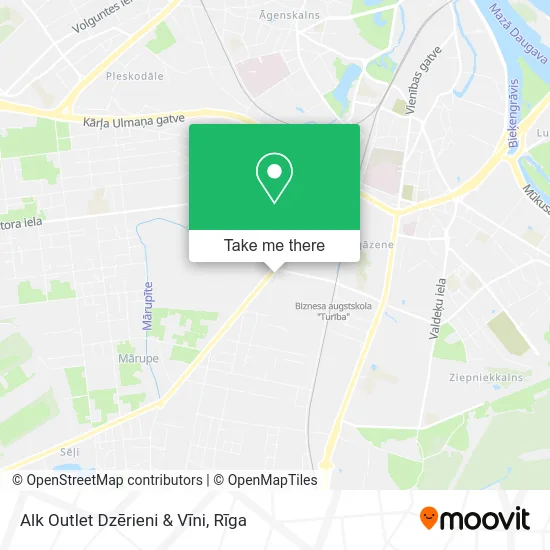 Alk Outlet Dzērieni & Vīni map